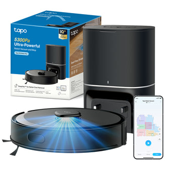 Tapo RV30 Max Plus Robot Aspirapolvere, All-in-one, Doppia Navigazione LiDAR+IMU,⚠️Aggiungi al carrello: Una Lampadina Smart gratis! gratis!