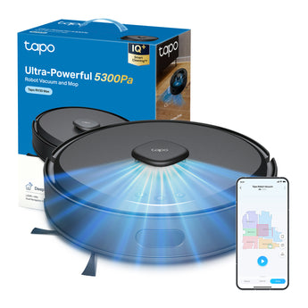 Tapo RV30 Max Robot Aspirapolvere, Doppia Navigazione LiDAR+IMU, ⚠️Aggiungi al carrello: Una Lampadina Smart gratis!