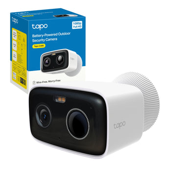 Tapo C400 1080P FHD Telecamera Wi-Fi Esterno a Batteria 5200 mAh, Visione Notturna a Colori