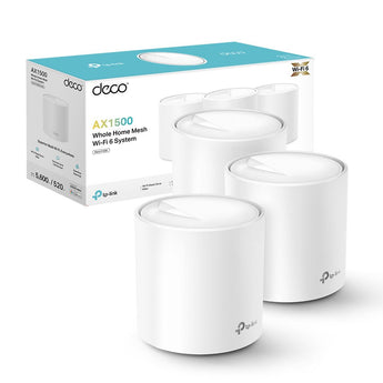 Deco X1500 Sistema Mesh Wi-Fi 6 AX1500Mbps, 3pz