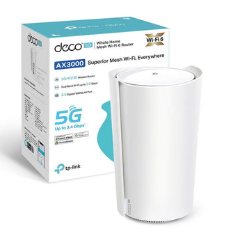 Deco X3000-5G Router 5G Mesh Wi-Fi 6 AX3000Mbps, Porta 2.5G