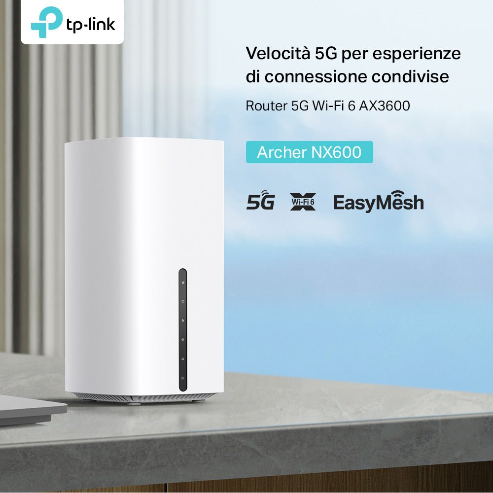 G 600 Router Archer NX600 Router 5G Wi-Fi 6 AX3600Mbps, Porta 2.5G – TP-Link Showroom