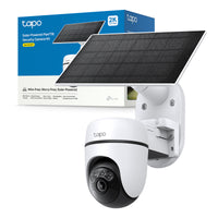 Tapo C610 KIT Telecamera WiFi Esterno 2K 3MP Senza Fili con Pannello Solare, 360° PTZ, Batteria 6700mAh