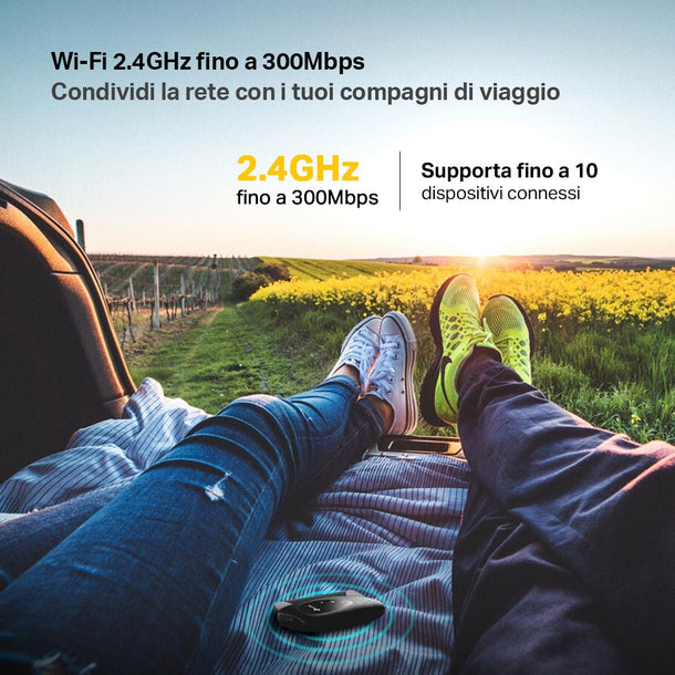 STRONG 4GROUTER150D SAPONETTA Wi-Fi 4G LTE Cat4 150Mbps Wifi N150Mbps
