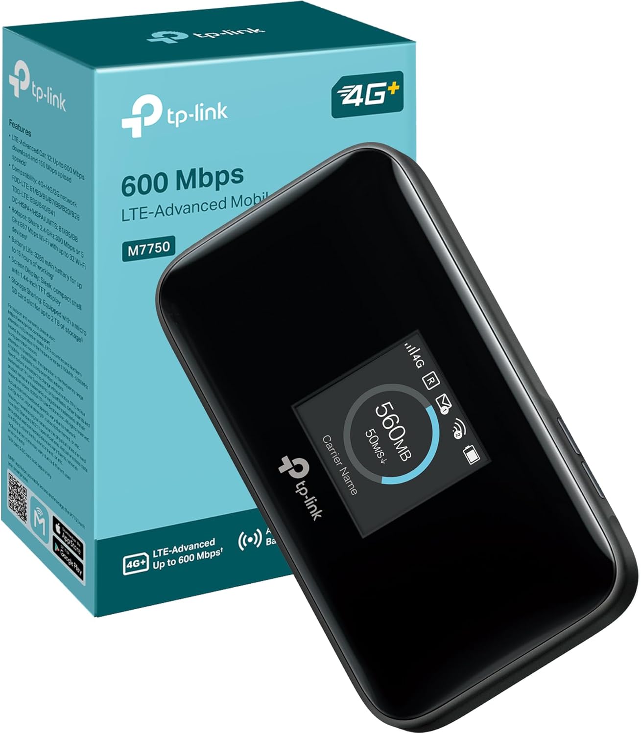 M7750 Saponetta Wi-Fi con SIM 4G+ LTE CAT12 AC1200Mbps – TP-Link Showroom