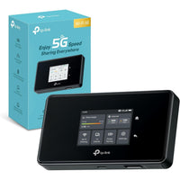 M8550 Saponetta WiFi 5G, WiFi 6E AXE3600Mbps, Batteria da 4700mAh, Porta Gigabit, Touchscreen