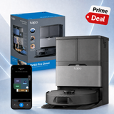 Tapo RV50 Pro Omni Robot Aspirapolvere Lavapavimenti 15000Pa con Base All-in-One