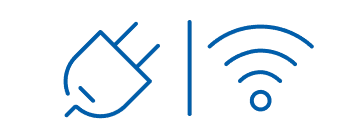 Telecamera cablata con Wi-Fi